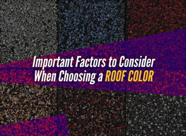 Important Factors To Consider When Choosing A Roof Color