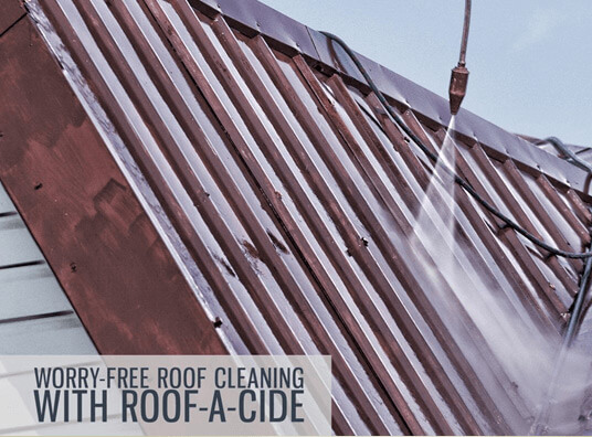 Worry Free Roof Cleaning With Roof A Cide