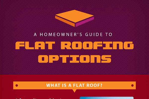 Infographic – A Homeowner's Guide to Flat Roofing Options