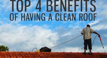 Top 4 Benefits of Having a Clean Roof
