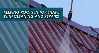 Keeping Roofs in Top Shape with Cleaning and Repairs