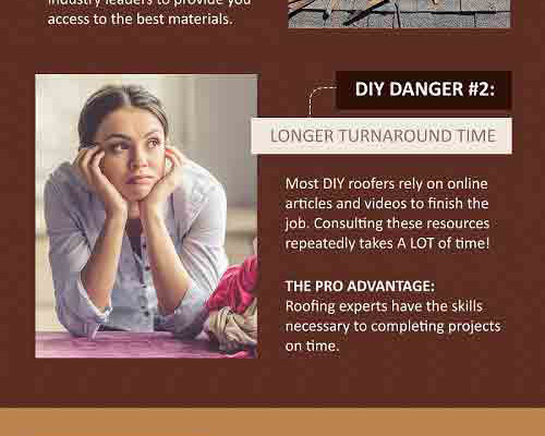 Infographics: The 5 Dangers of DIY Roof Work
