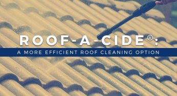 Roof-A-Cide®: A More Efficient Roof Cleaning Option