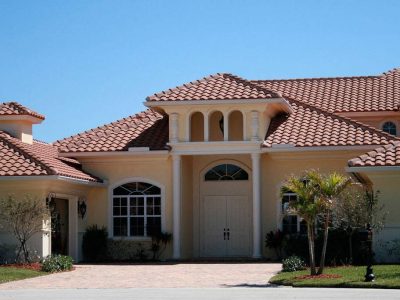Bella Canyon Clay No Antique Sealed Smooth Tile Roof
