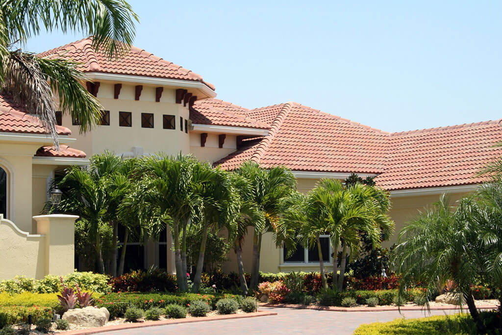 Copper Tile Roof