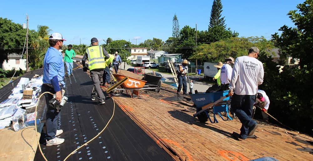 Home Roof Installation Project