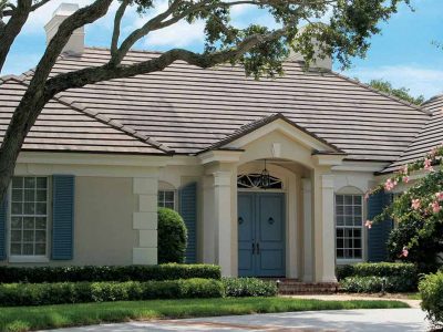 Plantation Broom Swept Tile Roof