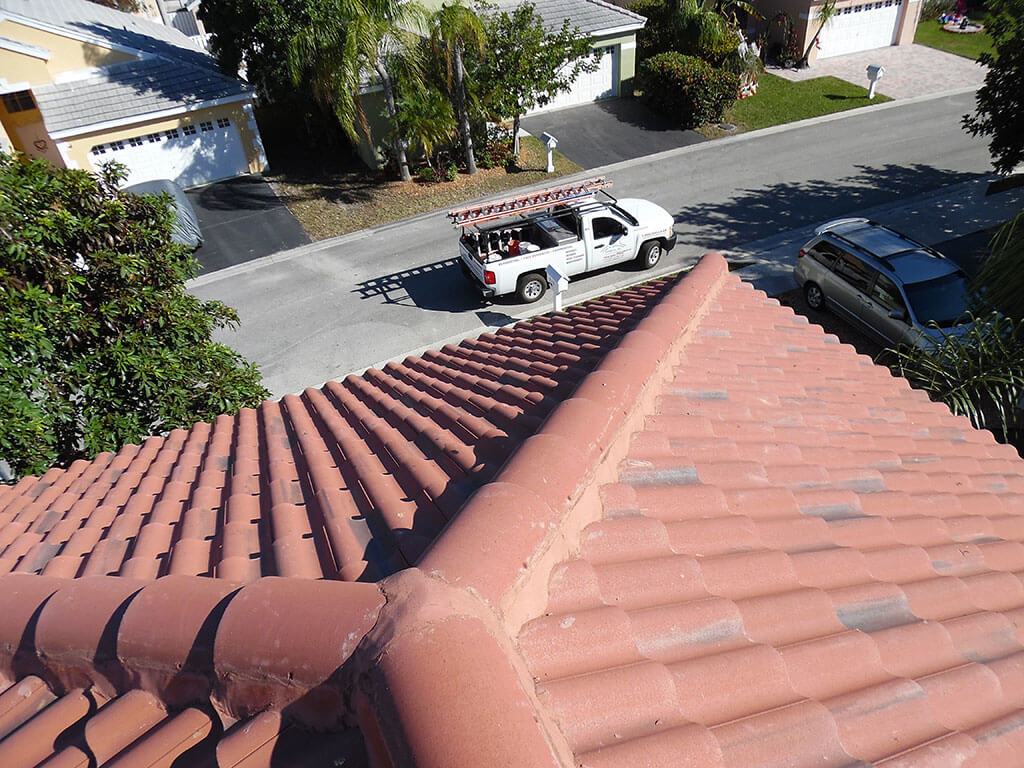 Red Spanish Tile Roof