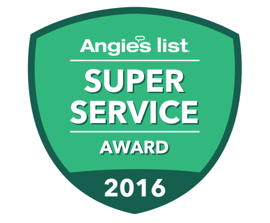 2016 Angie's List Super Service Award 2016 Angie's List Super Service Award